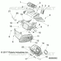 ENGINE, PRISE D'AIR SYSTEM