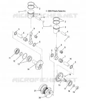 PISTON ET VILEBREQUIN