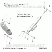 SUSPENSION ARRIERE SHOCKS MNTG.
