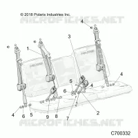 SIEGE BELT AND MOUNTING