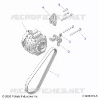 ENGINE, ALTERNATEUR