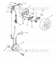 STATOR ASSEMBLY 440 / 0930760 and 440 SKS / 0930560 (4922932293035A)