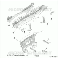CARROSSERIE ARRIERE BUMPER