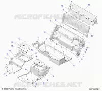 PLANCHER, REAR CLOSEOFFS
