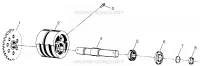 TENDEUR AVANT MAGNUM 4X4 W97AC42A, SWEDISH MAGNUM 4X4 S97AC42E AND NORWEG (4940834083B006)