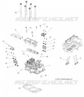 CYLINDRE HEAD, CAM AND VALVES