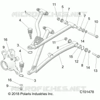 SUSPENSION AVANT A-ARMS