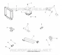 BOUTONS, CAPTEURS, ECU and CONTROL MODULES