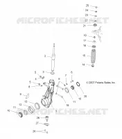 SUSPENSION AVANT SUPPORT
