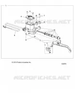 FREIN AVANT BRAKE LEVER AND MASTER CYLINDER