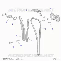 CHAINE DE DISTRIBUTION AND TENSIONER