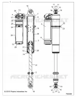 SUSPENSION AVANT SHOCK (7044374/5)