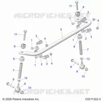 SUSPENSION, BARRE STABILISATRICE