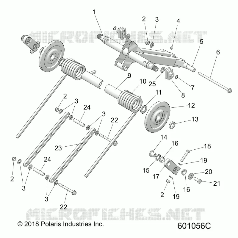 SUSPENSION, BRAS DE SUSPENSION ARRIERE