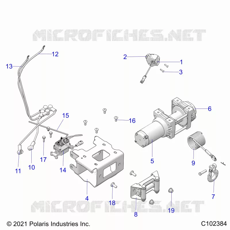 CHASSIS, TREUIL