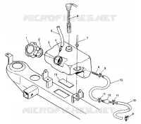 RESERVOIR D'HUILE ASSEMBLY ASSEMBLY 4X4 350L W938139 (4924052405008A)