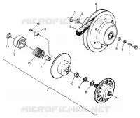 EMBRAYAGE DE TRANSMISSION XPRESS 300 W969530 AND XPRESS 400 W969540 (4935923592C006)