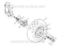 ROUE AVANT 2X4 300 W957530 (4930053005B003)