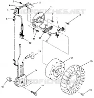 STATOR ASSEMBLY SUPER SPORT 0940743 (4927742774033A)