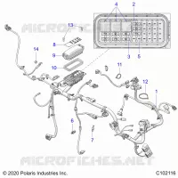 ELECTRICITE, WIRE HARNESS AND FUSES