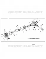 SYSTEME DE TRANSMISSION, FRONT GEARCASE INTERNALS