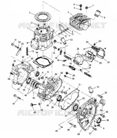 CARTERS MOTEUR AND CYLINDRE SPORT 400L W958540 (4930133013C008)