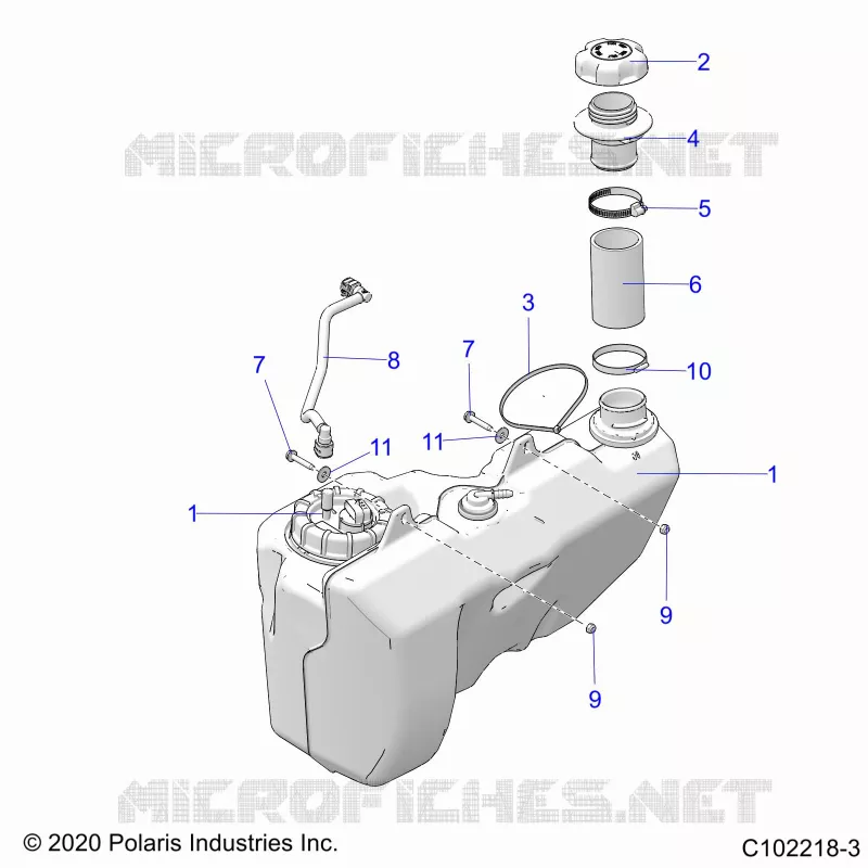 SYSTÃˆME D'ALIMENTATION, FUEL TANK