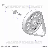 SYSTÃˆME DE TRANSMISSION, SECONDARY CLUTCH