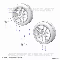 ROUES, FRONT AND REAR