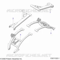 SUSPENSION ARRIERE CONTROL ARMS