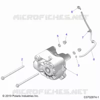 SYSTÃˆME DE TRANSMISSION, FRONT GEARCASE MOUNTING