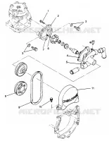 POMPE A EAU Storm 0965782, Storm SKS 0965582,  Euro Storm E965782, Euro Stor (4931593159D003)