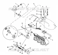 SYSTÈME DE REFROIDISSEMENT SL 650 / B934058 (4924732473017A)