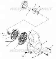LANCEUR ASSEMBLY 500 EFI 0963774 and EUROPEAN 500 EFI E963774 (4936183618D001)