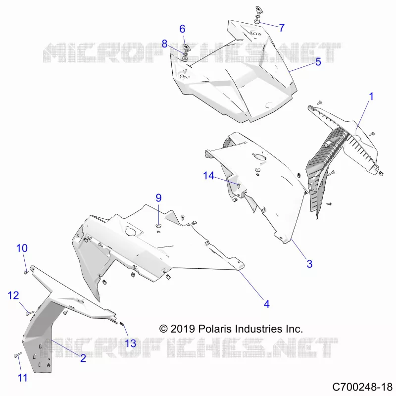 CAPOT AND FRONT BODY WORK