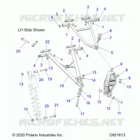 TRIANGLES SUSPENSIONS AVANT 