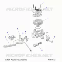 BRAKES, MAITRE CYLINDRE ASM.