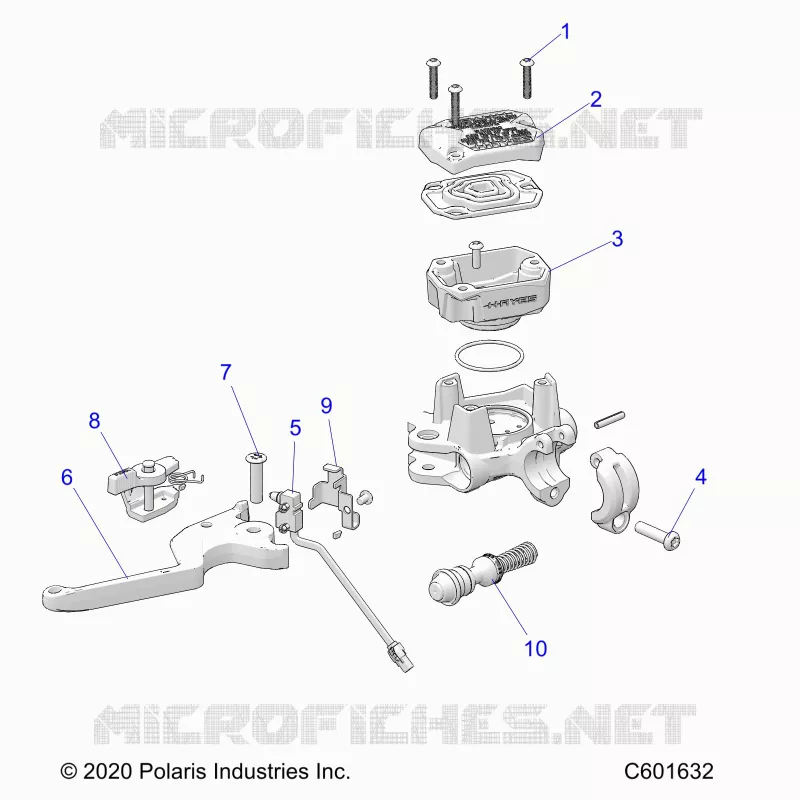 BRAKES, MAITRE CYLINDRE ASM.