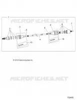 SYSTEME DE TRANSMISSION, REAR HALF SHAFT