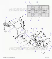 ELECTRICITE, WIRE HARNESS, CHASSIS
