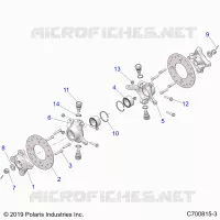 SUSPENSION AVANT HUB