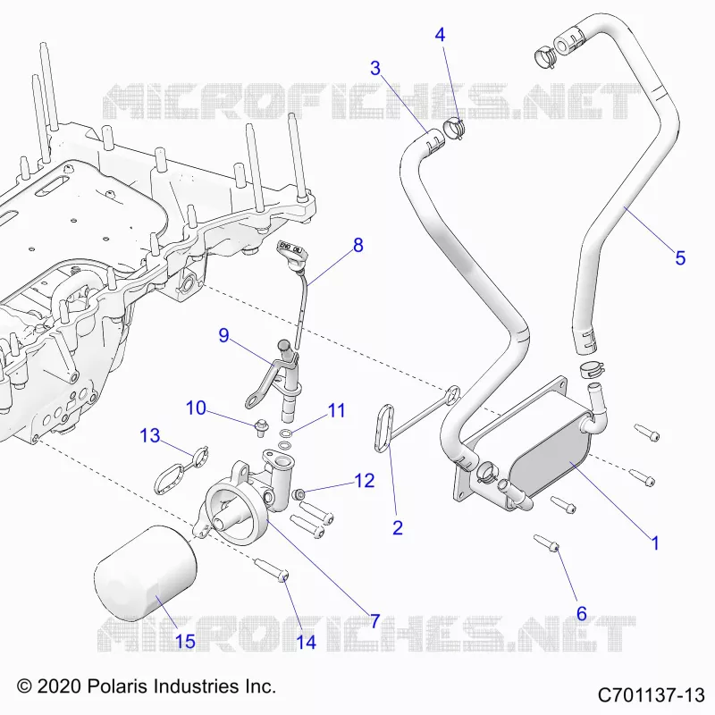 FILTRE A HUILE, OIL COOLER