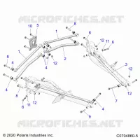 SUSPENSION ARRIERE TRAILING ARMS MOUNTING