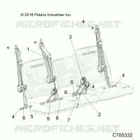 SIEGE BELT AND MOUNTING