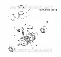 PISTON ET VILEBREQUIN