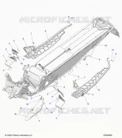 CHASSIS, PROTECTION D'EMBRAYAGE, FOOTRESTS, AND RUNNINGBOARDS