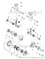 PISTON AND VILEBREQUIN 400 (4912701270037A)