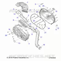SYSTÃˆME DE TRANSMISSION, CLUTCH COVER AND DUCTING