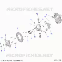 SUSPENSION AVANT HUB