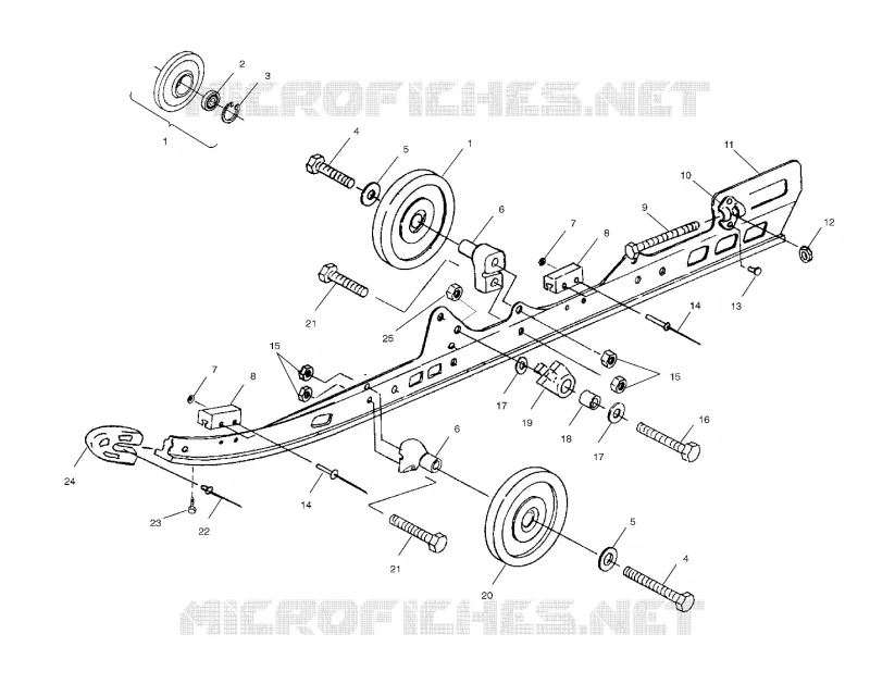 FIXATION RAIL (SUSPENSION)